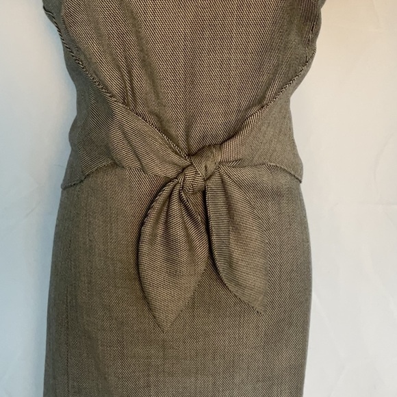 Armani gray patterned dress size 12 - Picture 2 of 5